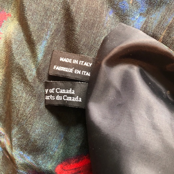 AY Jackson Silk Scarf Statement Piece Group of Seven Collectors item - Picture 2 of 8